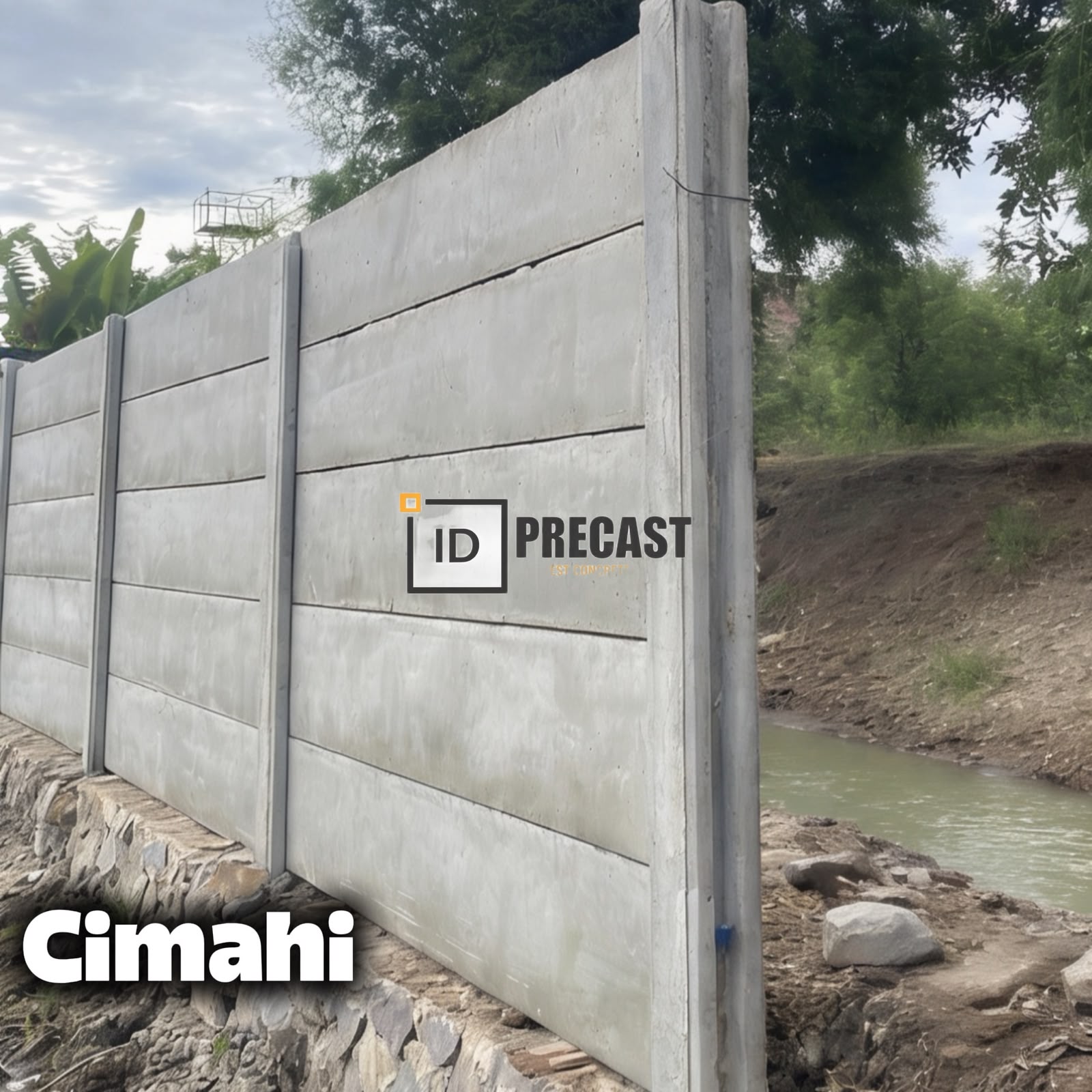 Pagar Panel Beton Cimahi