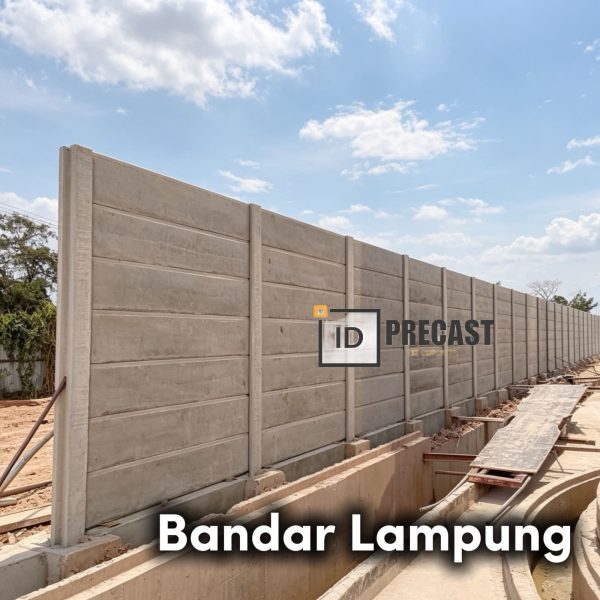 Pagar panel beton Bandar Lampung terbaru