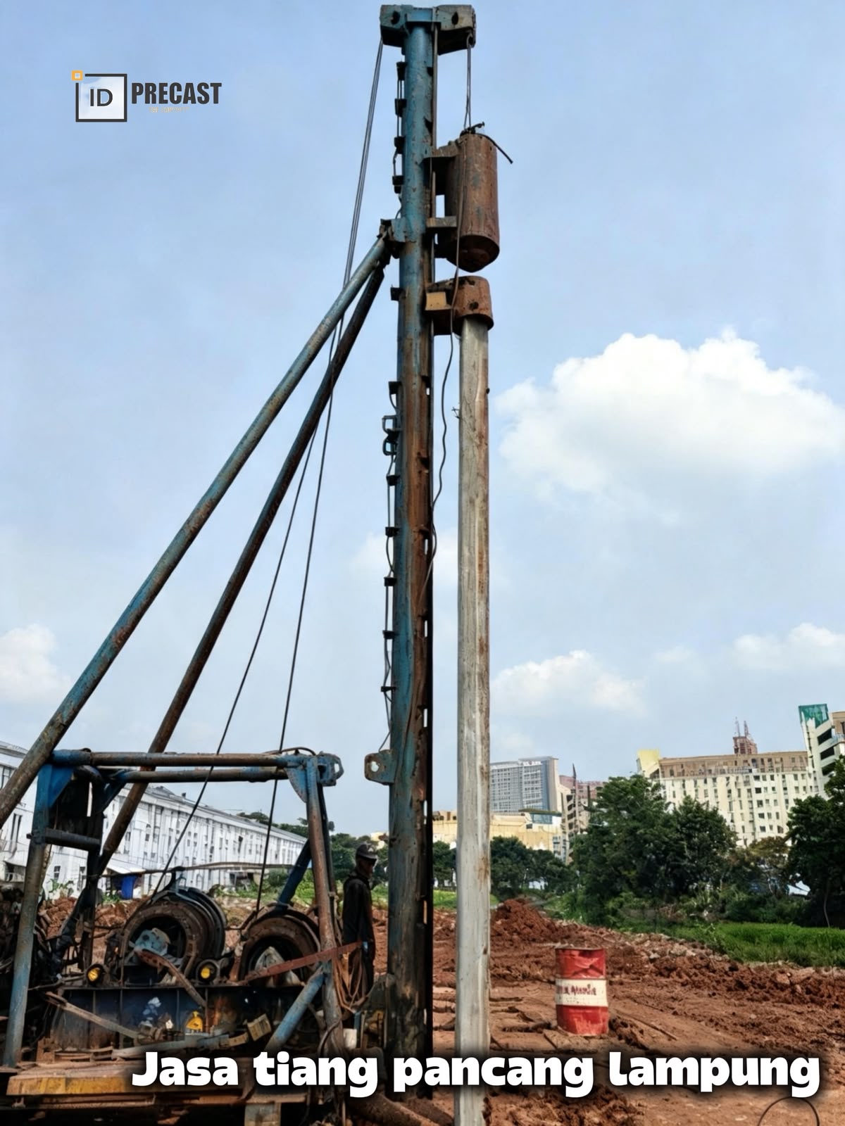 Jasa tiang pancang lampung idprecast.com Harga Jasa Pancang Di Lampung